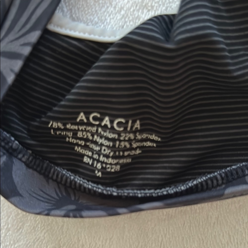 Acacia Floral Black Bikini Set - Picture 6 of 6